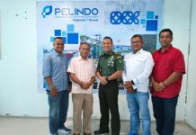 GM Pelindo Dumai Terima Kunjungan Silahturahmi Dari Dandim 0320